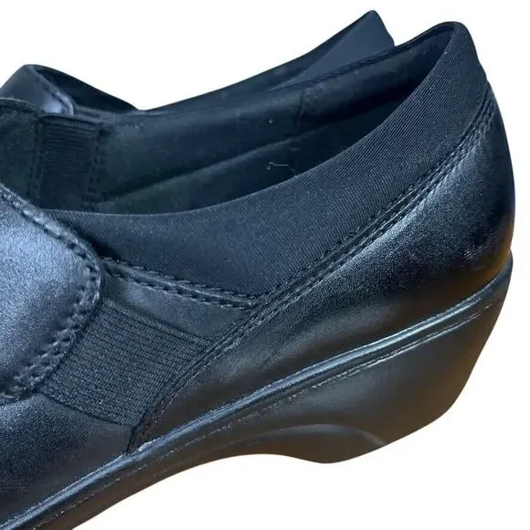 Clarks Black Leather Mules - Picture 9 of 16